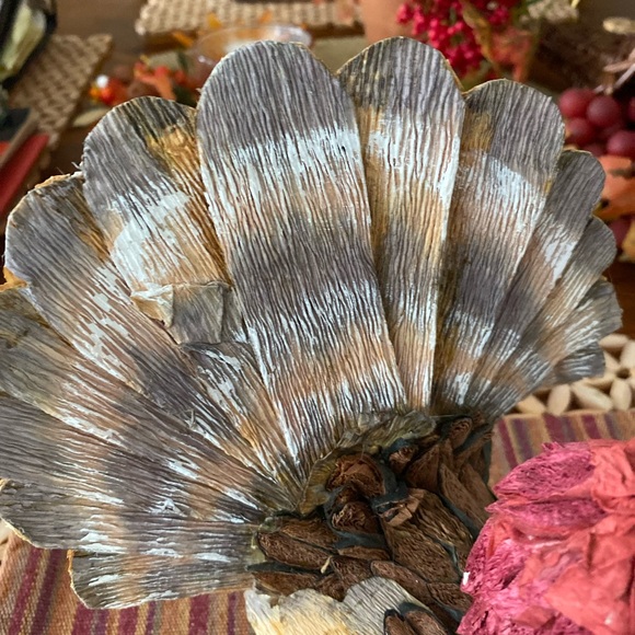 RARE VINTAGE GERMAN HANDMADE TURKEY DECOR - Picture 2 of 10